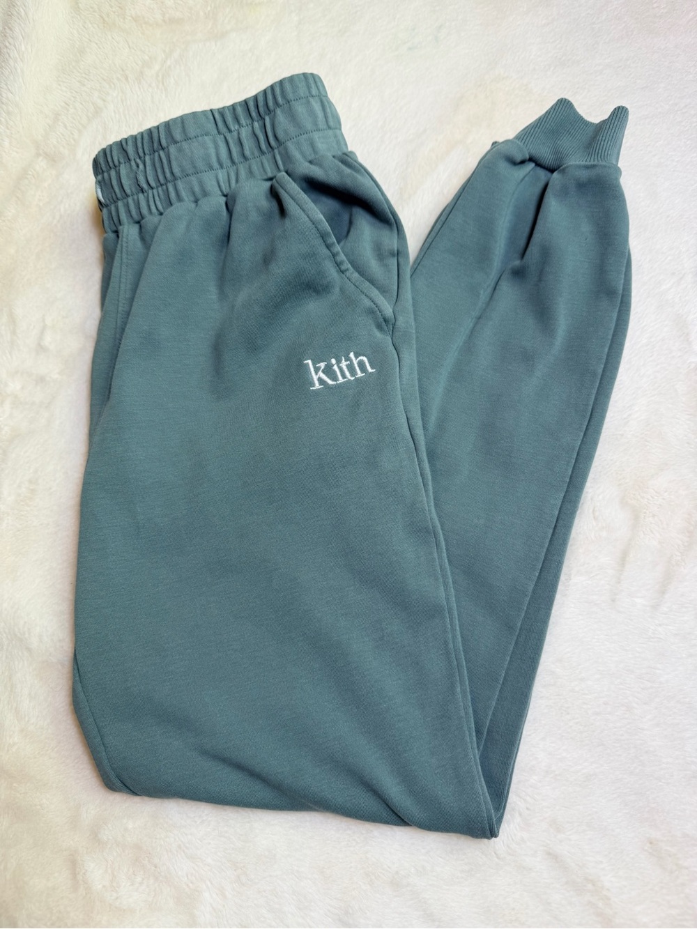 KITH Kids Green Sweatpants Size Large 10-12 Unisex